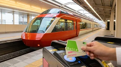 ロマンスカーの乗り方！PASMOやSuicaで快適に乗車する方法とは？