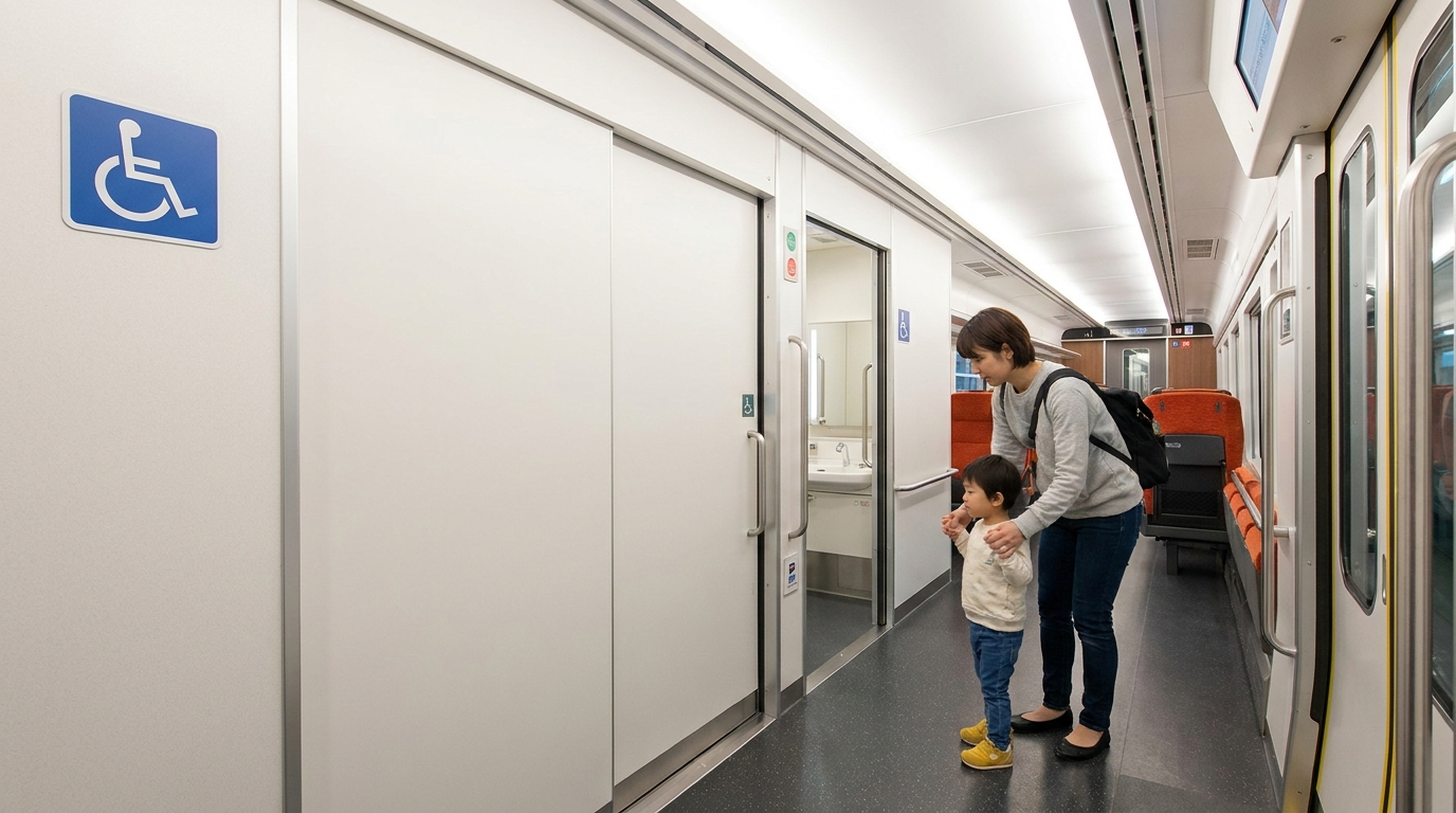 ロマンスカーのトイレの場所は？号車ごとの設置状況や快適設備を徹底調査！