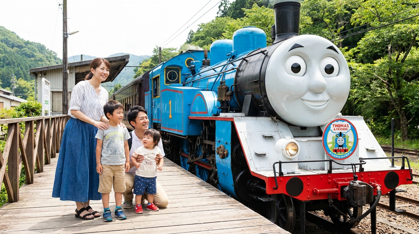 大井川鉄道トーマスの子供料金は？小学生と未就学児で違うって本当？
