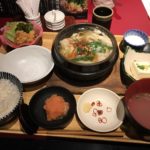 華味鳥海老名でランチ！昼からもつ鍋をがっつりと食べ、明太子をおかわりした。